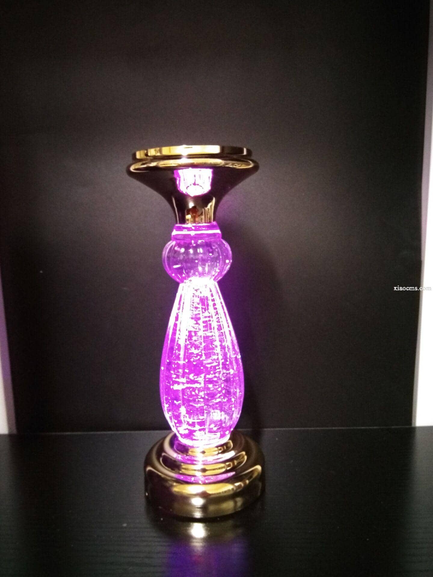 動態(tài)注水七彩燭臺