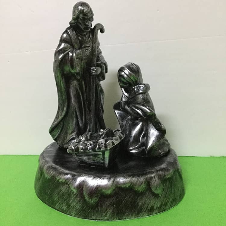 仿古三人組馬槽人物