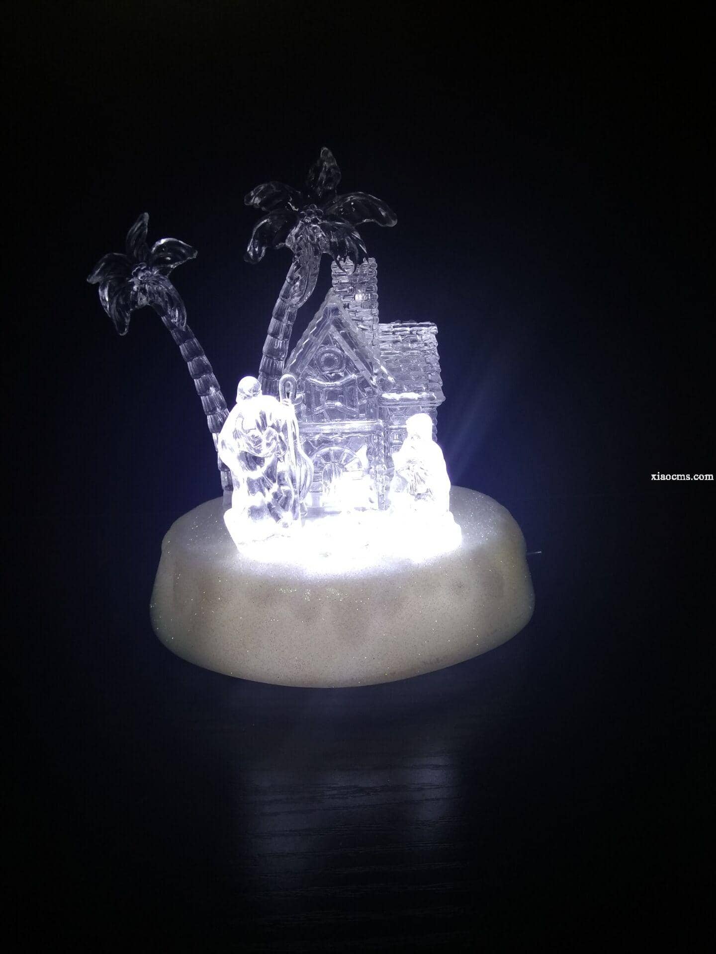 透明亞克力教堂馬槽