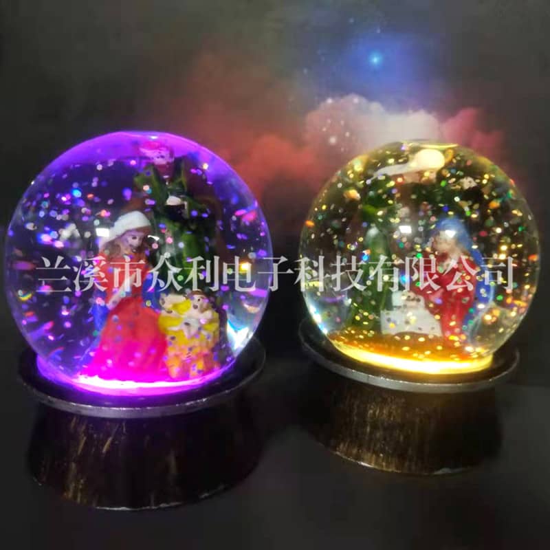 風(fēng)燈 七彩水晶球